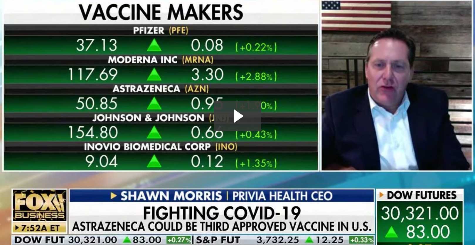 CEO Shawn Morris Discusses Privia Health’s COVID-19 Response With Fox Business
